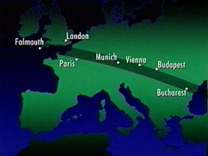 The Sky At Night - Path across Europe