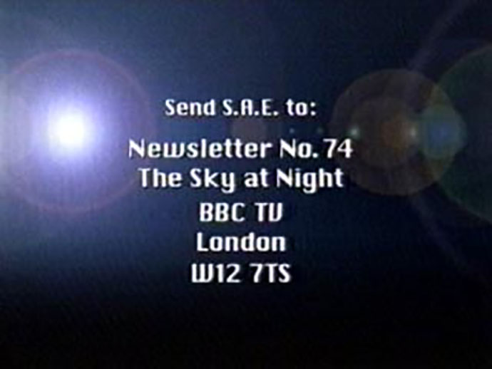 The Sky At Night - former Newsletter