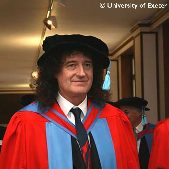 Brian May - University of Exeter - coridor
