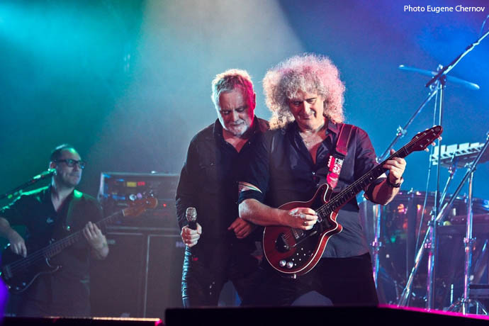 Roger Taylor and Brian May - Kiev 30 June 2012
