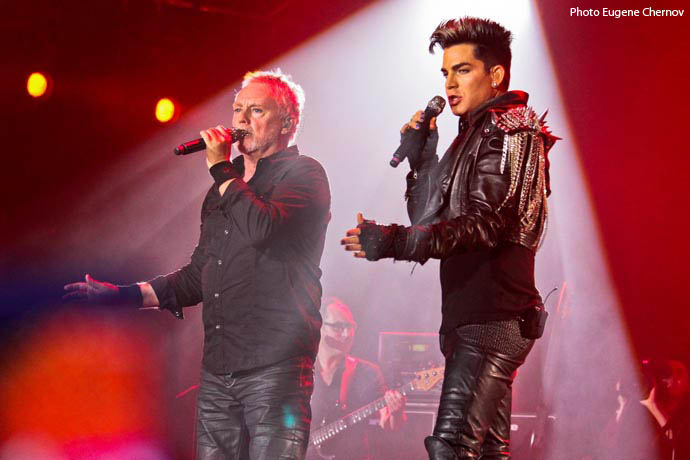 Roger Taylor and Adam `Lambert - Kiev 30 June 201