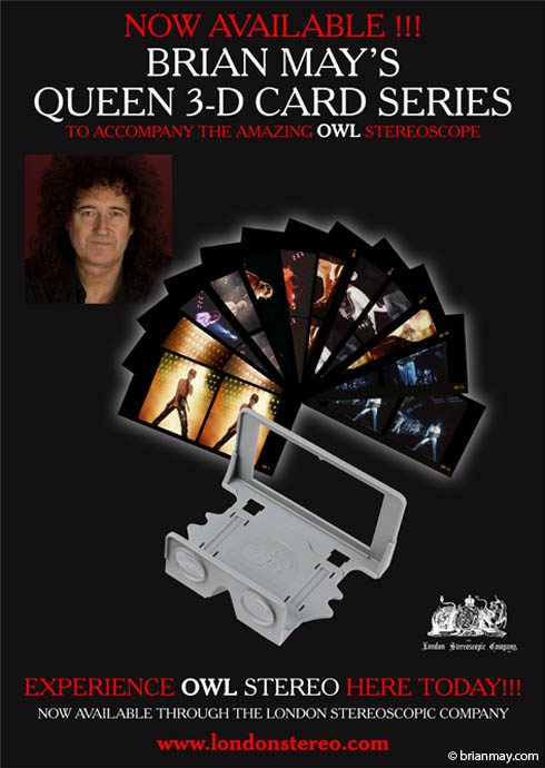 Queen Stereo Cards poster