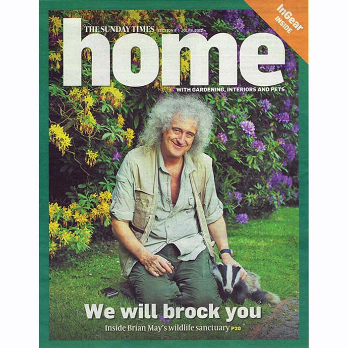 We Will Brock You - Sunday Times Home magazine