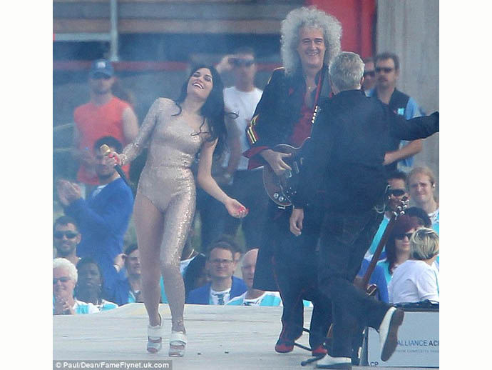 Jessie J and Brian May