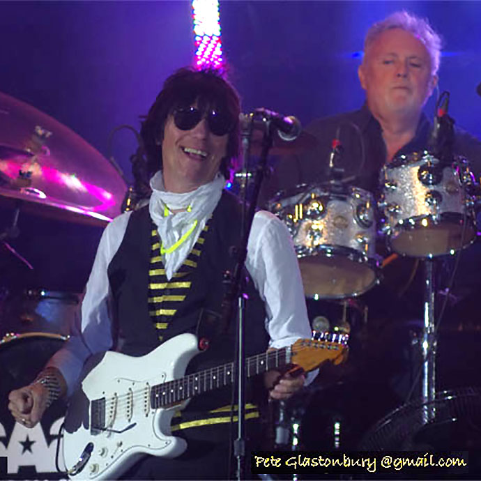 Jeff Beck and Roger Taylor