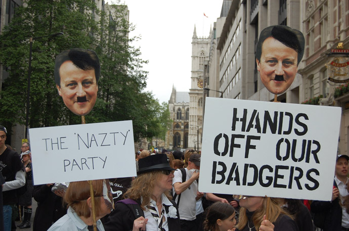 Hands off ur badgers"