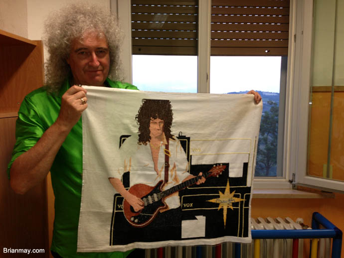 Brian and Banner - gift from Italy