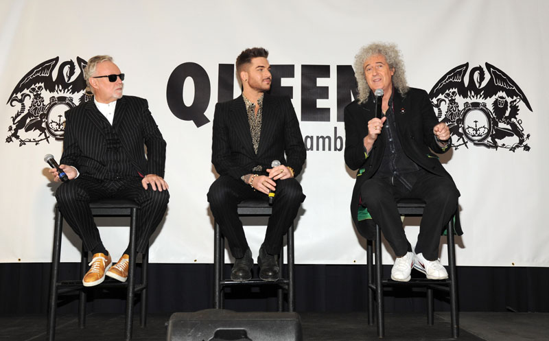 Roger Taylor; Adam Lambert; Brian May