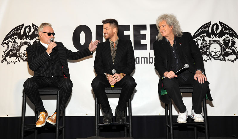 Roger Taylor; Adam Lambert; Brian Ma