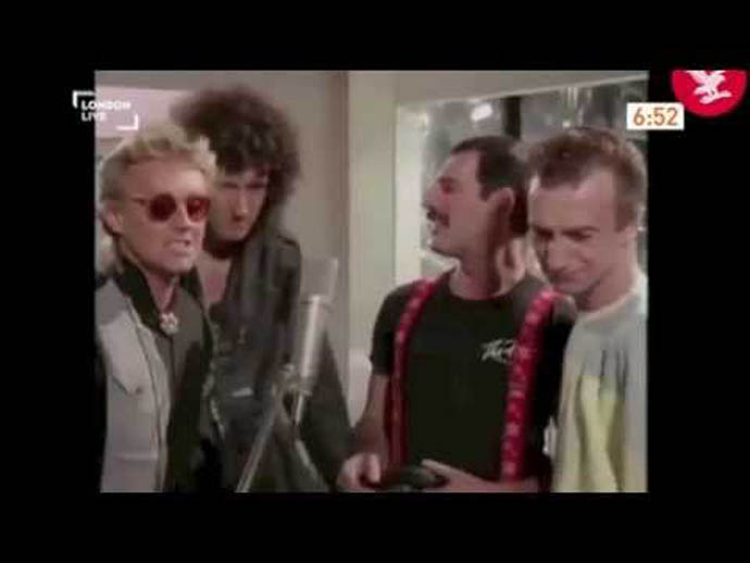 Brian May on Freddie biopic