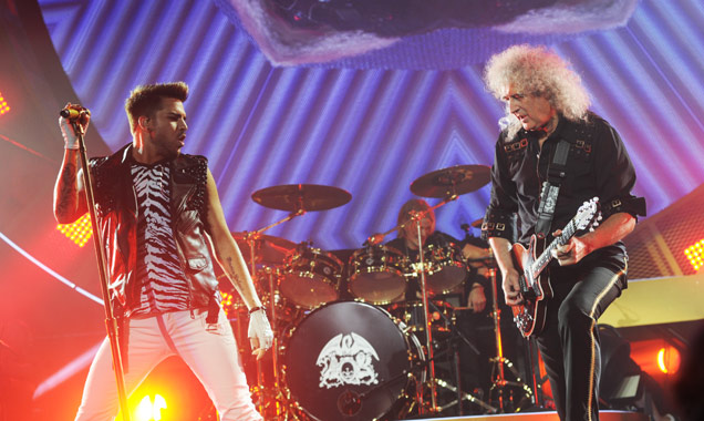 Chicago - Adam Lambert and Brian May, Queen