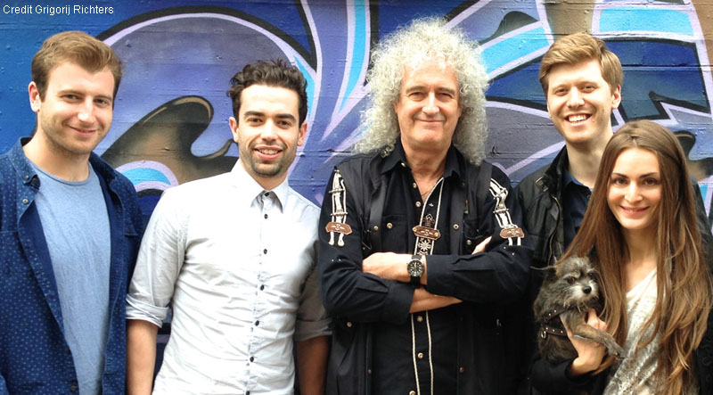 51 Degreees team with Brian May
