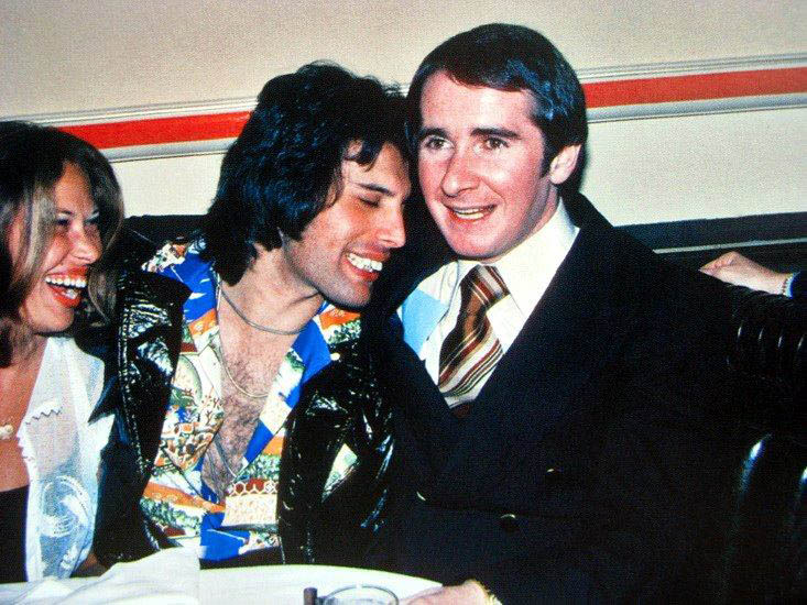 Freddie with John Reid