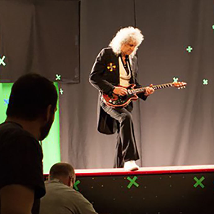 Brian May 'God Only Knows' filming