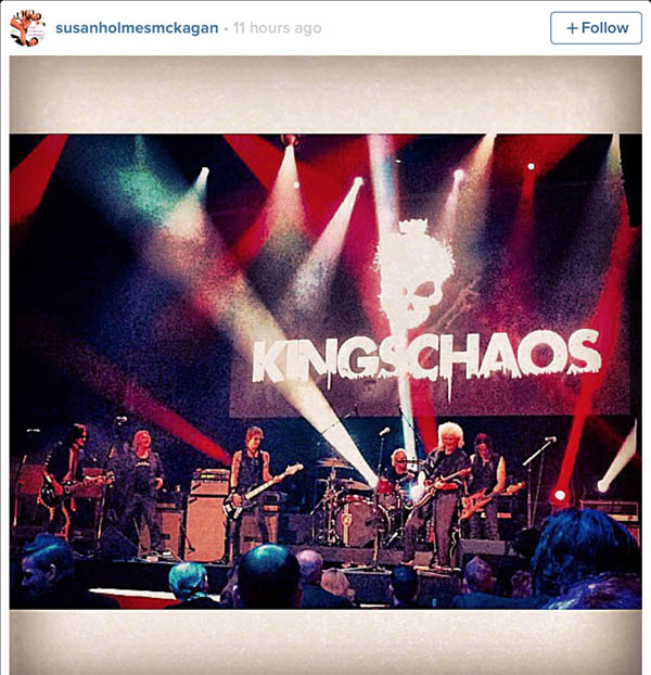Brian with Kings of Chaos