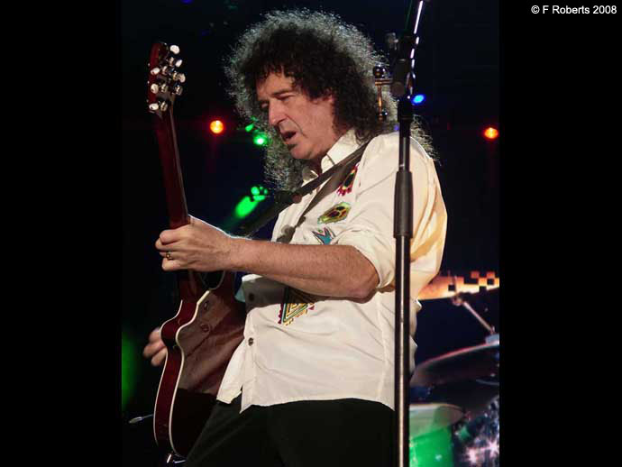 Brian May, Dubai - 14 Nov 2008