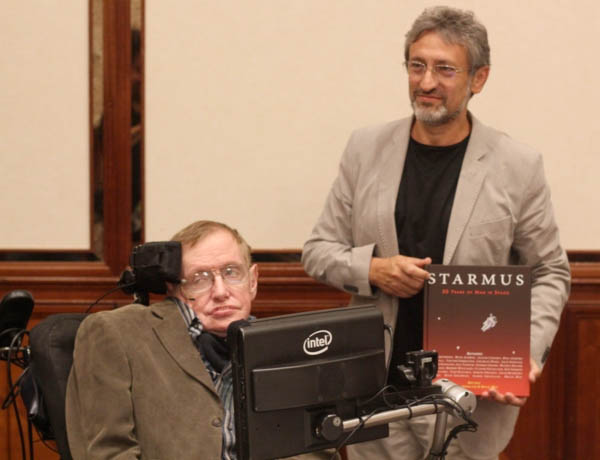 Stephen Hawking and Garik Israelian - Starmus Book