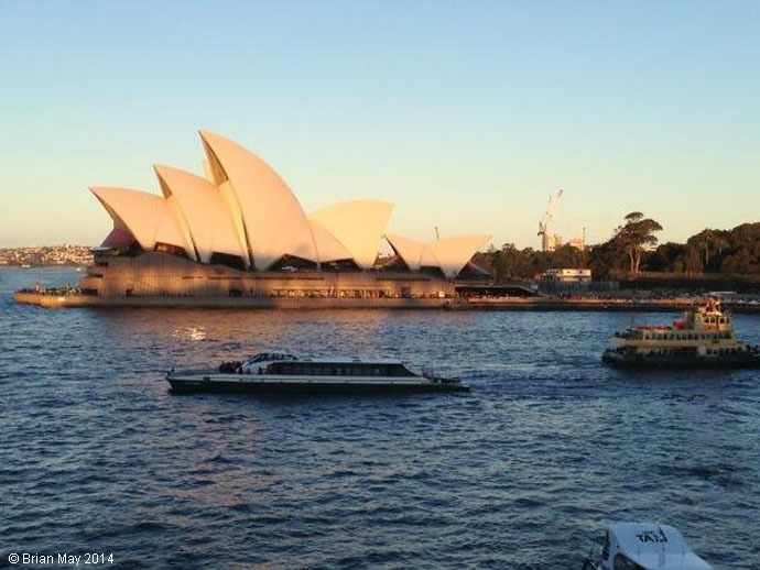 Sydney Harbour, Opera House by day