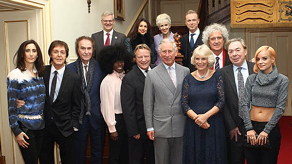 PRS for music Clarence House
