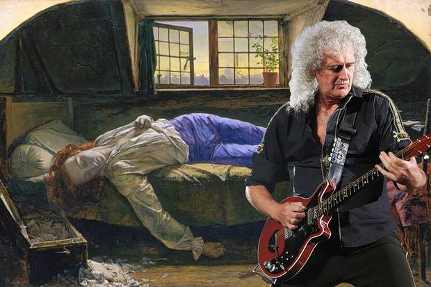 Brian May and Death of Chatterton