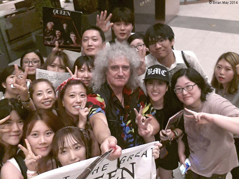 Selfie stick - Korean fans