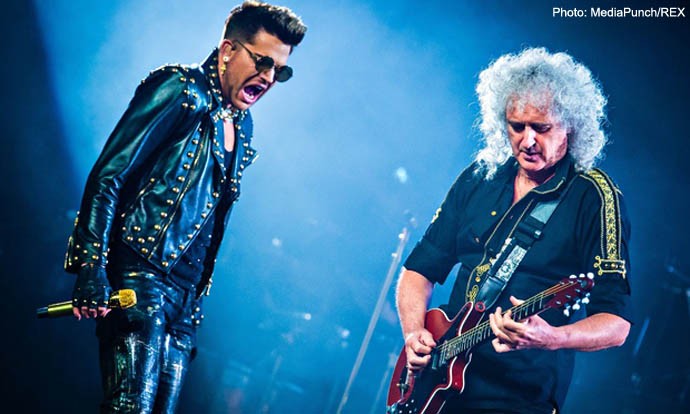 Queen and Adam Lambert in Michigan 2014