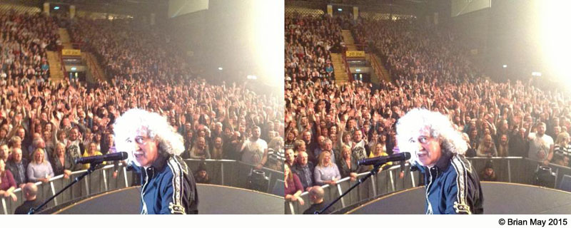 Sequential stereo selfie - Newcastle