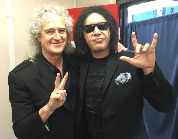 Brian and Gene Simmons