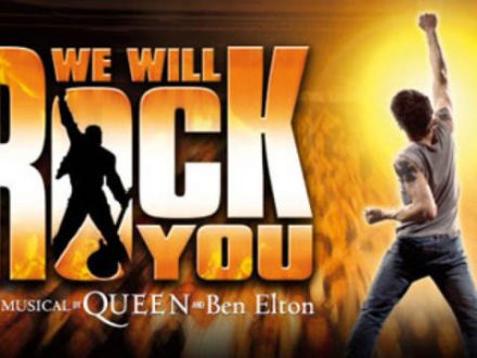 We Will Rock You banner