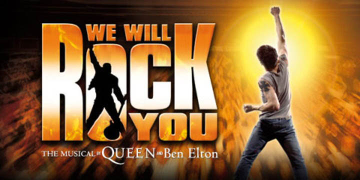 We Will Rock You banner