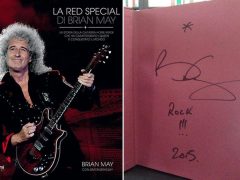 Italian Red Special Book and autograph
