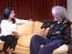 Nina Nannar and Brian May