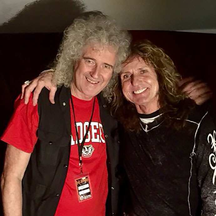 Brian and David Coverdale