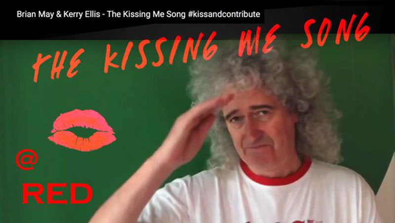 Brian May - Kissing Me Song or RED