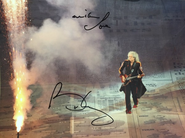 Brian signed photo