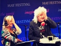 Eleri Sion and Brian May - Hay Festival 2017