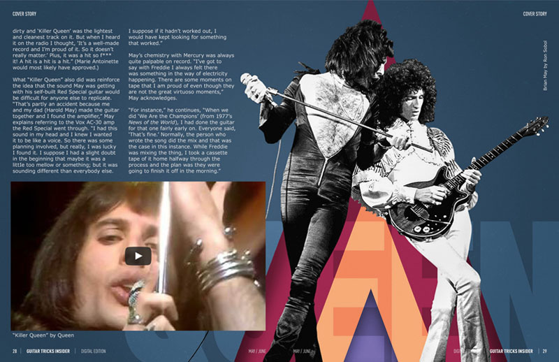 Guitar Tricks - Brian May article