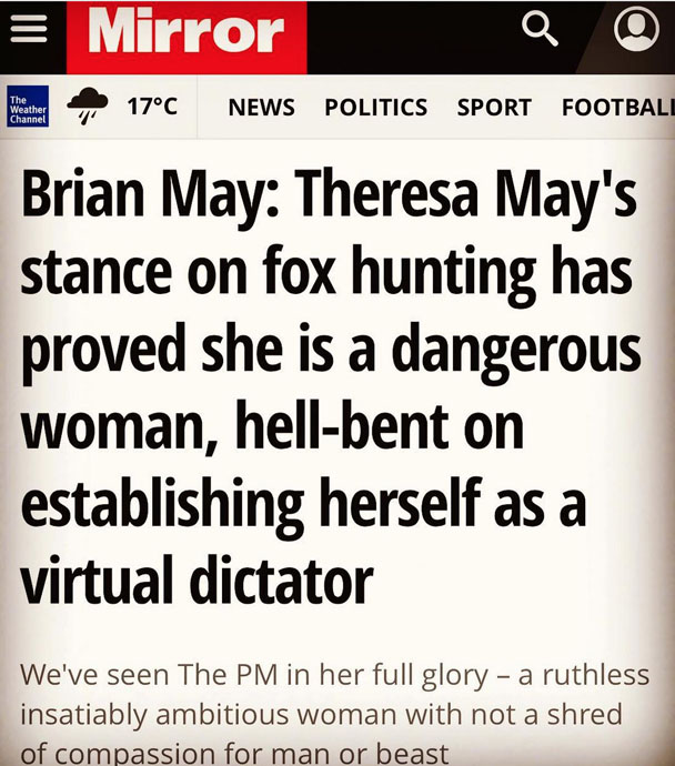 Brian - The Mirror 8 June 2017