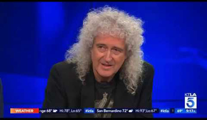 JoJo talking to Queen legend Brian May