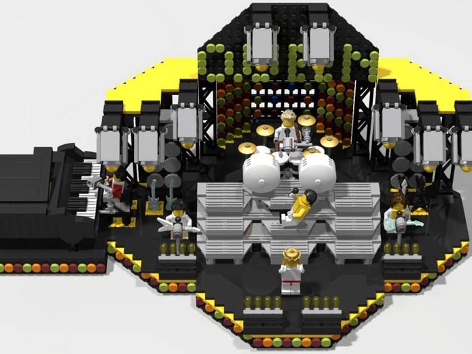 Lego - Queen Wembley Stadium