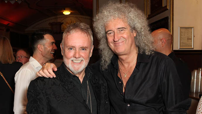 Roger Taylor and Brian May