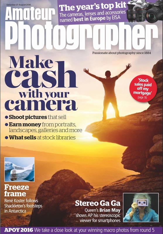 Amateur Photographer 27 August 2016 - front cover