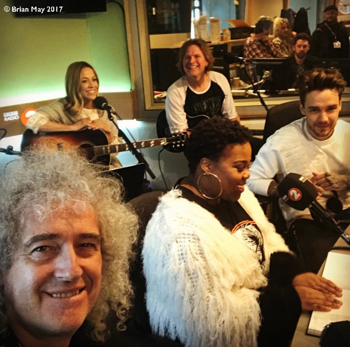 Bri with Sheryl Crow and guests