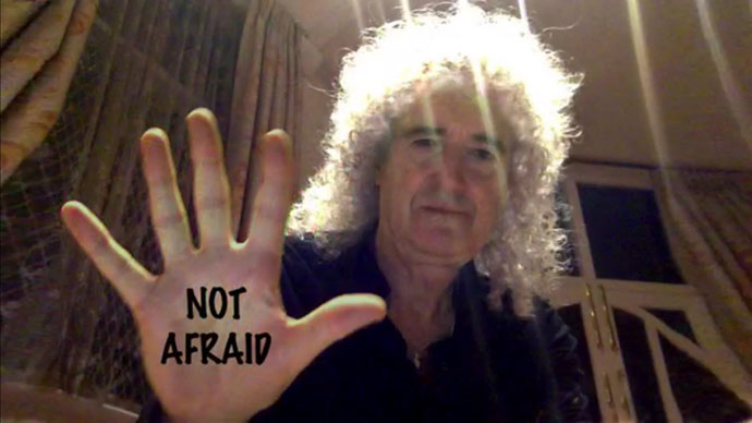 Brian May - we are not afraid