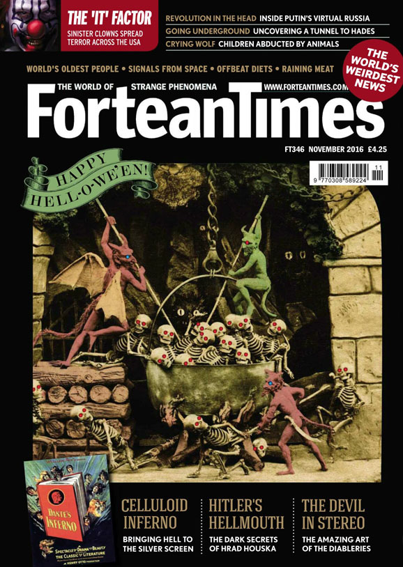 November 2016 cover - Fortean Times