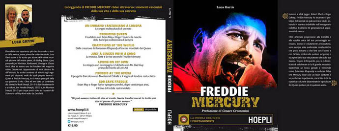 Freddie Mercury book by Luca Garro