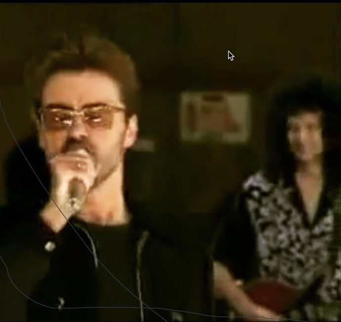 George Michael and Brian May