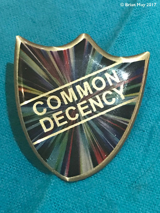 Common Decency badge