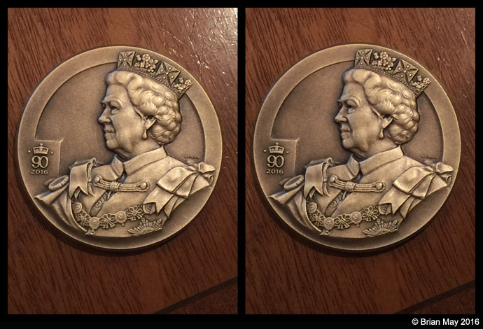 Queen's 90th Birthday medal