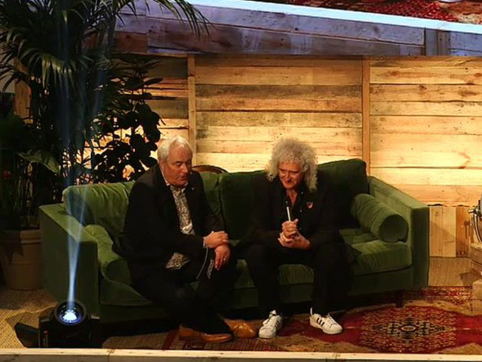Lush interview Brian May